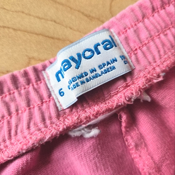 Mayoral fuschia pink shorts - Picture 3 of 5